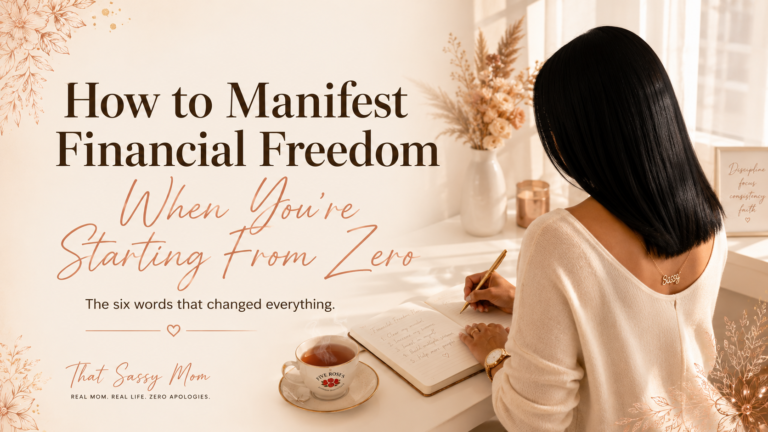 How to Manifest Financial Freedom When You’re Starting From Zero