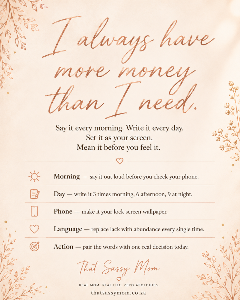 manifest financial freedom